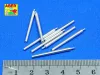 Aber Models 8 pcs 406 mm barrels for Nagato - 8 db 406 mm-es lövegcső