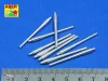 Aber Models 9 pcs 460 mm barrels for Yamato - 9 db 460 mm-es lövegcső