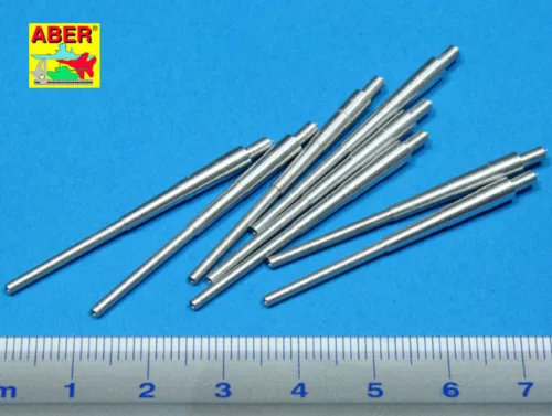 Aber Models 8 pcs 380 mm barrels for Bismarck - Bismarck – 8 db 380 mm-es lövegcső