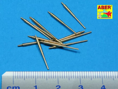 Aber Models 12 pcs 150 mm barrels for Bismarck - Bismarck – 12 db 150 mm-es lövegcső