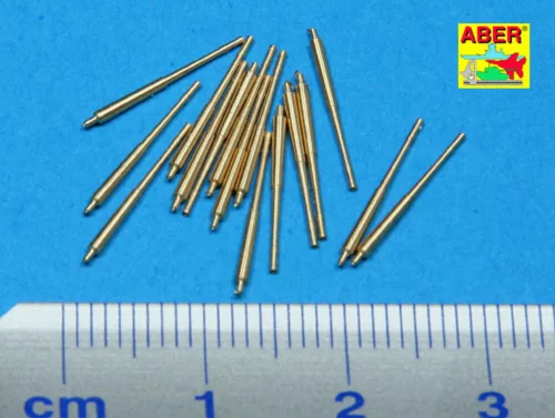 Aber Models 16 pcs 105 mm in C/33 mount for German - német hajók – 16 db 105 mm-es lövegcső C/33 lövegtalphoz