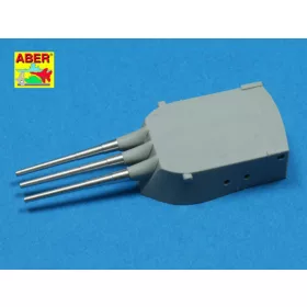   Aber Models Set of 9 pcs 203 mm barrels for San Francisco type - San Francisco típus – 9 db 203 mm-es lövegcső