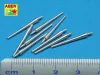 Aber Models Set of 9 pcs 203 mm barrels for San Francisco type - San Francisco típus – 9 db 203 mm-es lövegcső