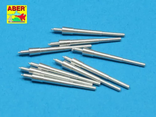 Aber Models Set of 9 pcs 203 mm barrels for New Orleans type - New Orleans típus – 9 db 203 mm-es lövegcső