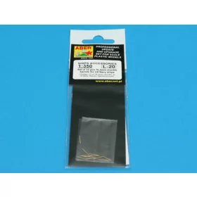   Aber Models Set of 12 pcs 76,2 mm barrels for USN - 12 db 76,2 mm-es lövegcső