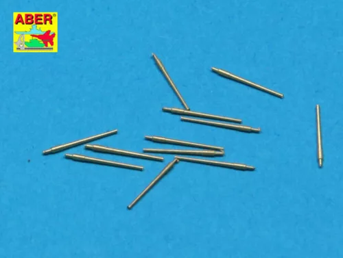 Aber Models Set of 12 pcs 76,2 mm barrels for USN - 12 db 76,2 mm-es lövegcső