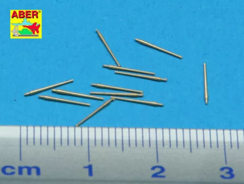 Aber Models Set of 12 pcs 76,2 mm barrels for USN - 12 db 76,2 mm-es lövegcső