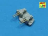 Aber Models 20 pcs 40 mm Bofors Mk.1 barrels - 20 db 40 mm-es Bofors Mk.1 lövegcső