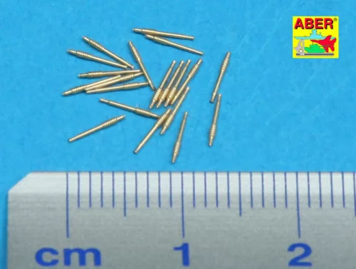 Aber Models 20 pcs 40 mm Bofors Mk.1 barrels - 20 db 40 mm-es Bofors Mk.1 lövegcső
