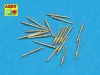 Aber Models 20 pcs 40 mm Bofors Mk.1 barrels - 20 db 40 mm-es Bofors Mk.1 lövegcső
