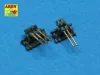 Aber Models 20 pcs 25 mm type 96 barrels for Japan ships - japán hajók – 20 db 25 mm-es típus 96 lövegcső