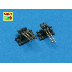   Aber Models 20 pcs 25 mm type 96 barrels for Japan ships - japán hajók – 20 db 25 mm-es típus 96 lövegcső