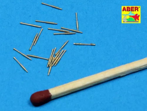 Aber Models 20 pcs 25 mm type 96 barrels for Japan ships - japán hajók – 20 db 25 mm-es típus 96 lövegcső
