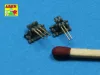 Aber Models 20 pcs 25 mm type 96 barrels for Japan ships - japán hajók – 20 db 25 mm-es típus 96 lövegcső