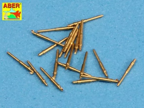 Aber Models Set of 20 pcs 28 mm (1,1in)barrels for US Navy - amerikai hadihajók – 20 db 28 mm-es (1,1 hüvelykes) lövegcső