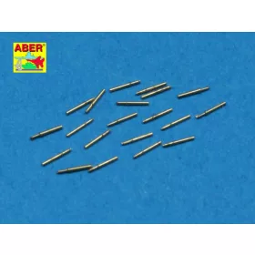   Aber Models 20 pcs 12,7 mm Browning barrels - 12,7 mm-es Browning géppuskacsövek – 20 db