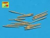 Aber Models 16 pcs 102 mm Q.F. Mk.XVI barrels - 16 db 102 mm-es Q.F. Mk.XVI lövegcső