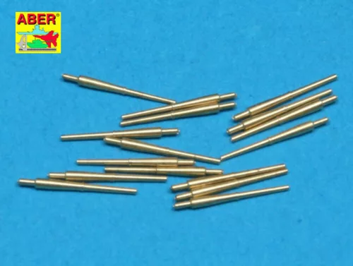 Aber Models 16 pcs 102 mm Q.F. Mk.XVI barrels - 16 db 102 mm-es Q.F. Mk.XVI lövegcső