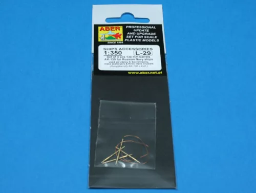 Aber Models 4 pcs 130mm barrels for AK-130 - 4 db 130 mm-es lövegcső