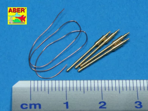 Aber Models 4 pcs 130mm barrels for AK-130 - 4 db 130 mm-es lövegcső