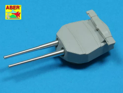 Aber Models 8 pcs 381mm - long barrels for Hood, Repulse - 8 db 381 mm-es - hosszú lövegcső