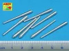 Aber Models 8 pcs 381mm - long barrels for Hood, Repulse - 8 db 381 mm-es - hosszú lövegcső