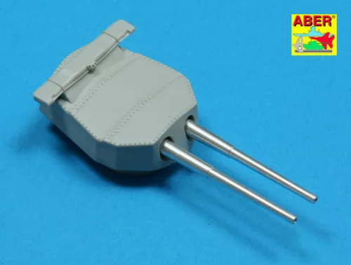 Aber Models 8 pcs 381mm - long barrels for Hood, Repulse - 8 db 381 mm-es - hosszú lövegcső