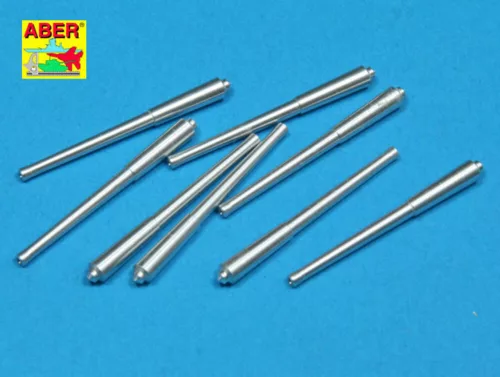Aber Models 8 pcs 381mm - long barrels for Hood, Repulse - 8 db 381 mm-es - hosszú lövegcső