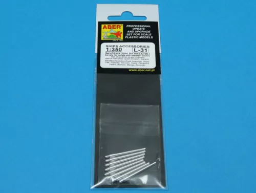 Aber Models 8 pcs 381mm -short barrels for Hood, Repulse - 8 db 381 mm-es -rövid lövegcső