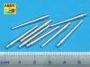 Aber Models 8 pcs 381mm -short barrels for Hood, Repulse - 8 db 381 mm-es -rövid lövegcső