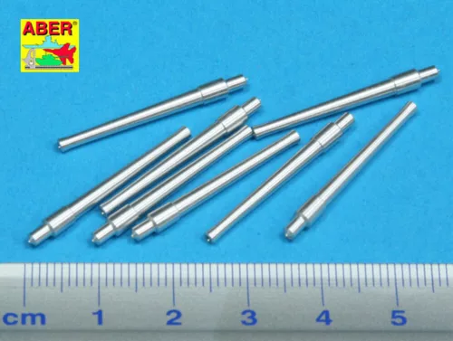 Aber Models 8 pcs 381mm -short barrels for Hood, Repulse - 8 db 381 mm-es -rövid lövegcső