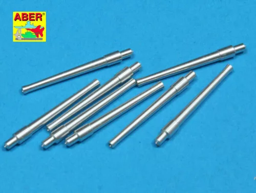 Aber Models 8 pcs 381mm -short barrels for Hood, Repulse - 8 db 381 mm-es -rövid lövegcső