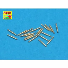   Aber Models 20 pcs 12,7mm Vickers Mk.III MG barrels - 12,7 mm-es Vickers Mk.III géppuskacsövek – 20 db