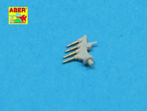 Aber Models 20 pcs 12,7mm Vickers Mk.III MG barrels - 12,7 mm-es Vickers Mk.III géppuskacsövek – 20 db