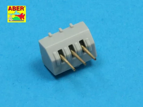 Aber Models Set of 16 pcs 102 mm type BL Mk.IX barrels for Royal Navy - Brit Királyi Haditengerészet – 16 db 102 mm-es BL Mk.IX lövegcső