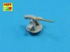 Aber Models Set of 16 pcs 102mm QF Mk.V barrels for Roval - 16 db 102 mm-es QF Mk.V lövegcső