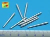 Aber Models Set of 8 pcs 356 mm barrels for Kongo - 8 db 356 mm-es lövegcső