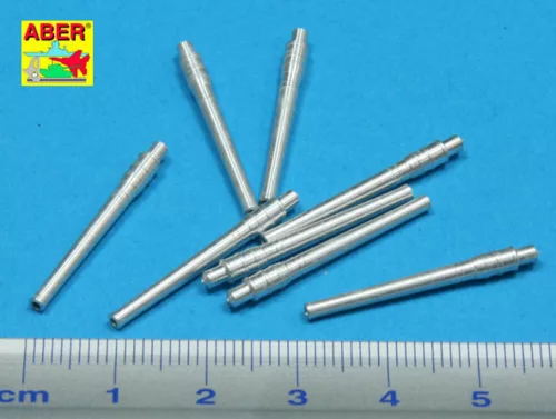 Aber Models Set of 8 pcs 356 mm barrels for Kongo - 8 db 356 mm-es lövegcső