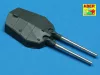 Aber Models Set of 8 pcs 356 mm barrels for Kongo - 8 db 356 mm-es lövegcső