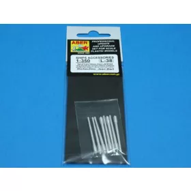   Aber Models 8 pcs 380mm long barrels for Richeulieu - Richelieu csatahajó – 8 db hosszú 380 mm-es lövegcső
