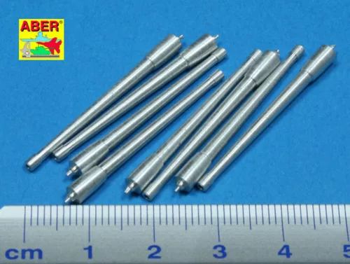 Aber Models 8 pcs 380mm long barrels for Richeulieu - Richelieu csatahajó – 8 db hosszú 380 mm-es lövegcső