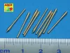 Aber Models 9 pcs 152 mm barrels for Richeulieu - Richelieu csatahajó – 9 db 152 mm-es lövegcső