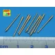 Aber Models 9 pcs 152 mm barrels for Richeulieu - Richelieu csatahajó – 9 db 152 mm-es lövegcső