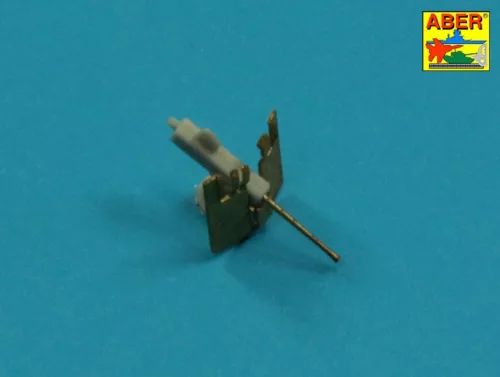 Aber Models 6 pcs 4 cm Flak 28 barrels with shields - 4 cm-es Flak 28 lövegcsövek védőpajzsokkal – 6 db