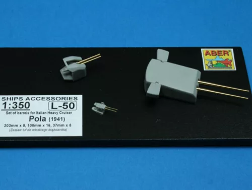 Aber Models Barrels for Pola crusier - lövegcső