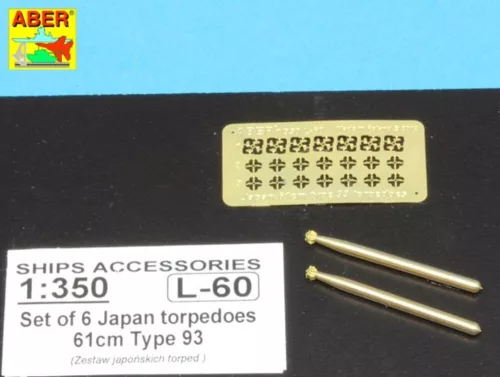 Aber Models Japan torpedoes Type 93 - japán Type 93 torpedók