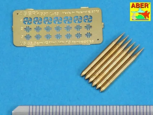 Aber Models US torpedoes MK.15 - amerikai Mk.15 torpedók