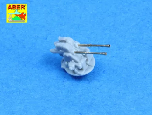 Aber Models Set of 20 pcs 37mm/54 breda gun barrels - készlet: 20 db 37 mm-es/54 breda fegyvercső