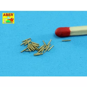   Aber Models Barrels set for H.M.S. Ark Royal - lövegcsőkészlet