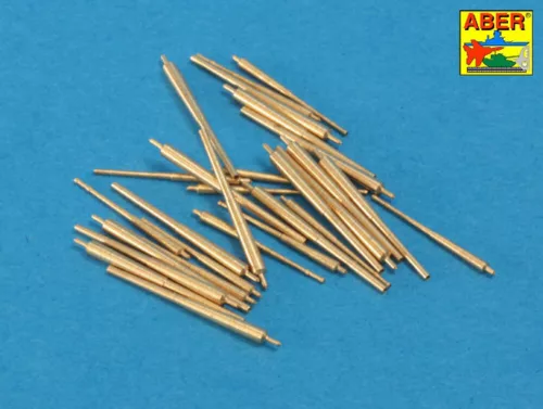 Aber Models Barrels for Aircraft Carrier Graf Zeppelin: 150mm x 16; 105mm x 12 - repülőgép Carrier Graf Zeppelin: 150 mm-es x 16; 105 mm-es x 12 – lövegcső